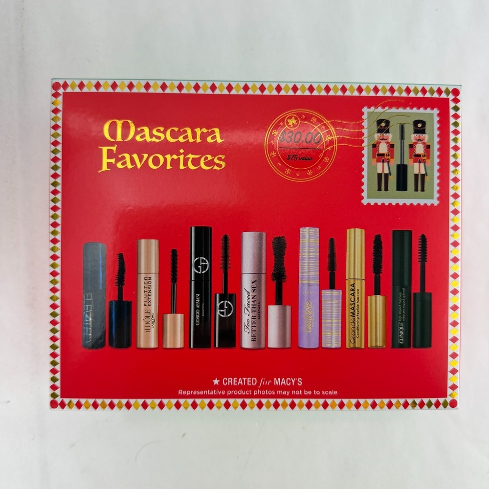 NEW 7 Mini Mascara's Created For Macy's $75 dollar Value Mascara Favorites